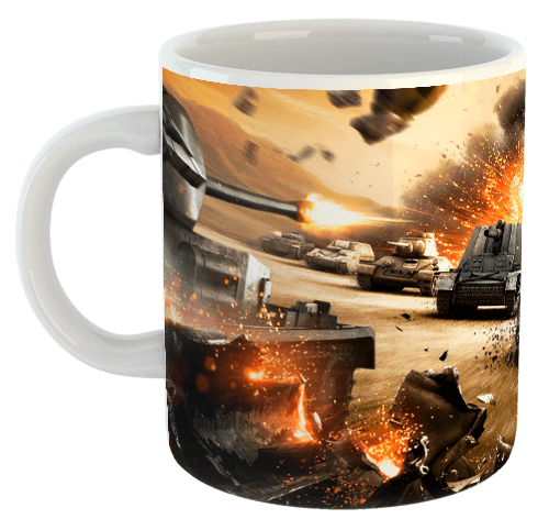изображение заказать чашку с принтом - World of Tanks