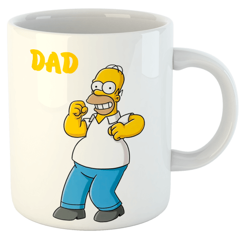изображение заказать чашку с принтом - The Simpsons DAD