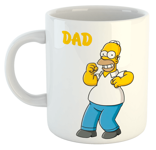изображение заказать чашку с принтом - The Simpsons DAD