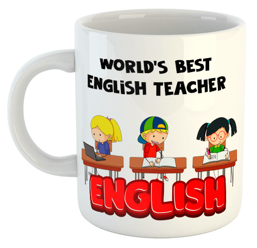 изображение заказать чашку с принтом - World's best English teacher