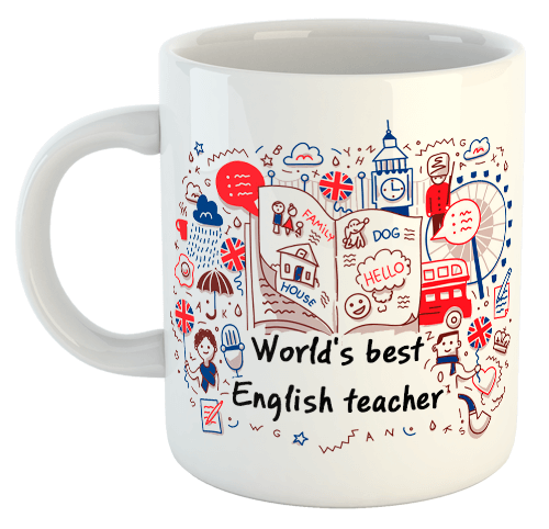 изображение заказать чашку с принтом - World's best English teacher