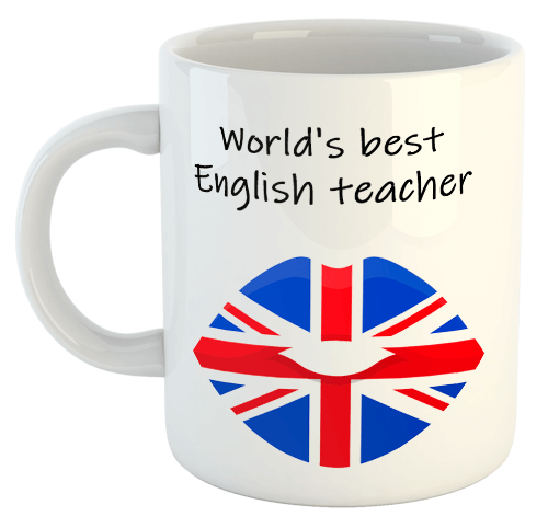 изображение заказать чашку с принтом - World's best English teacher