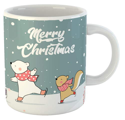 изображение заказать чашку с принтом - Merry Christmas