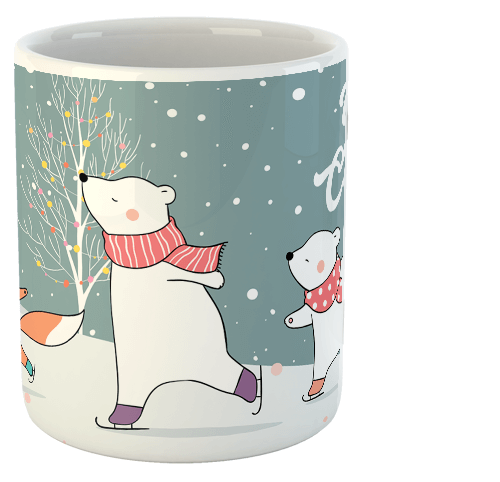 изображение заказать чашку с принтом - Merry Christmas