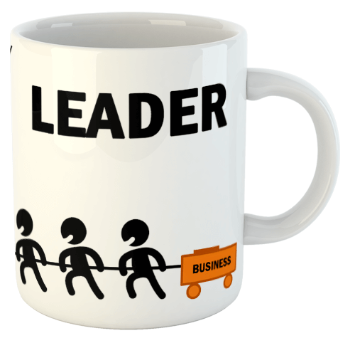 изображение заказать чашку с принтом - Boss vs Leader