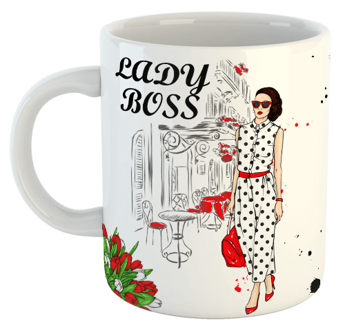 изображение заказать чашку с принтом - Lady Boss