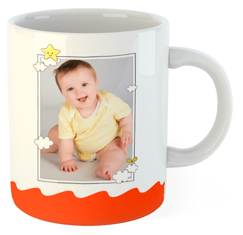 изображение заказать чашку с принтом - Метрика Kinder